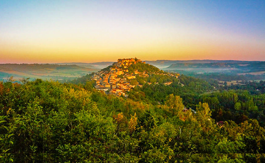 Cordes sur Ciel bergtop frankrijk vakantie