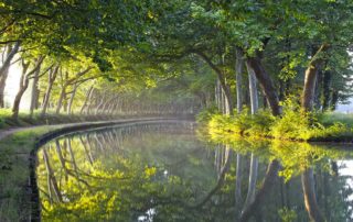 wandelen fietsen activiteiten Domaine du Merlet Lot-et-Garonne canal