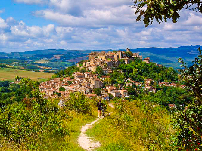 wandelen Domaine du Merlet Lot-et-Garonne Zuid Frankrijk