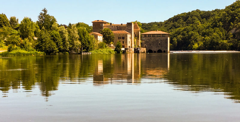 rivier Lot activiteiten Domaine du Merlet Zuid Frankrijk