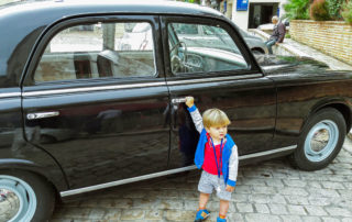 foto auto old timer Frankrijk kinderen activiteiten vakantie